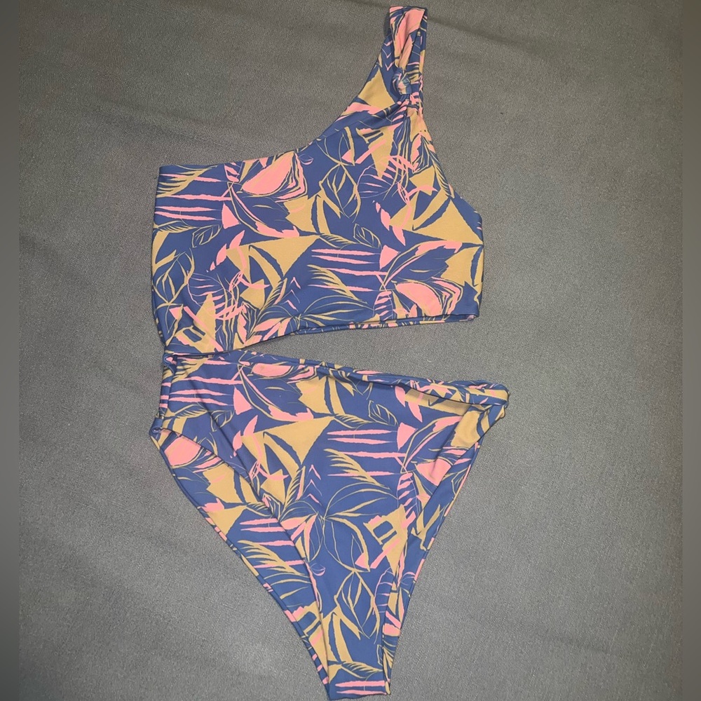 Skatie Nicole one piece in Anguilla print